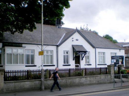 photo of Whickham community - a white single storey building