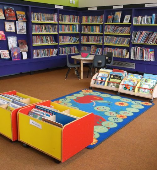 Winlaton Library children's section