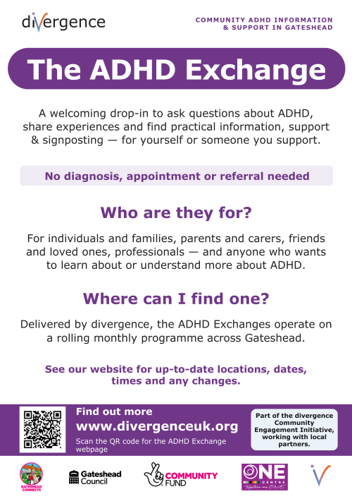 ADHD Exchange - Gateshead Wide