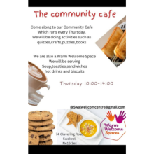 Coffee Morning every Thursday at Swalwell Community Centre