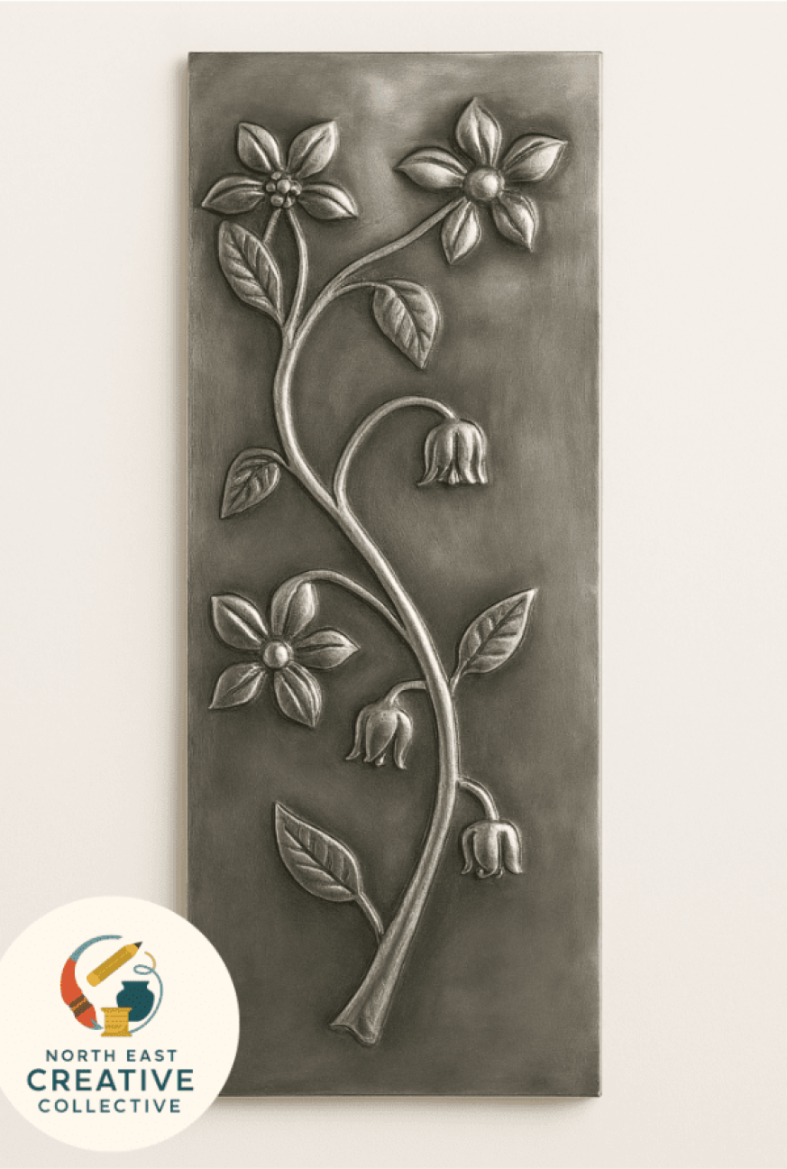 Pewter Work Panel