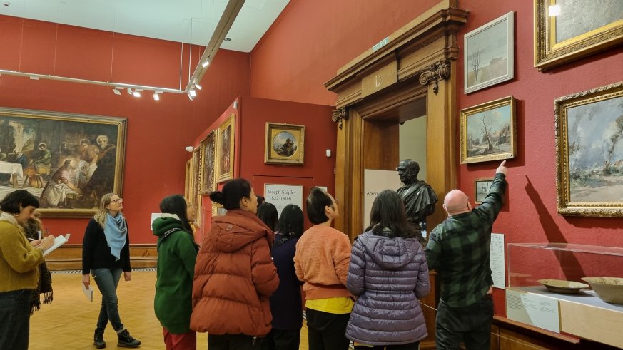 Group visit to the Shipley Art Gallery