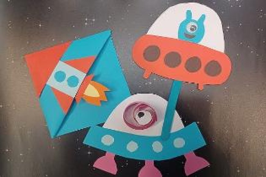 Saturday Craft Club: Aliens at Blaydon Library