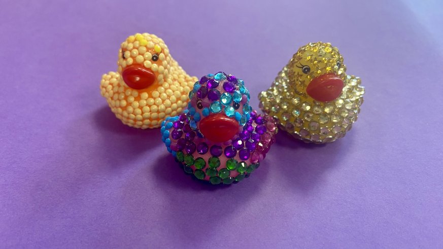 Bling a Duck: Diamond Art