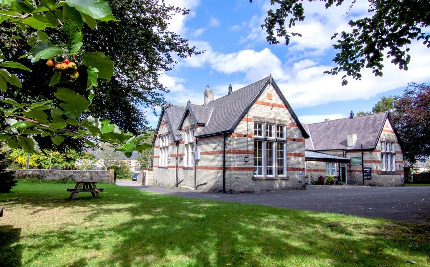Outside view of Clara Vale village hall