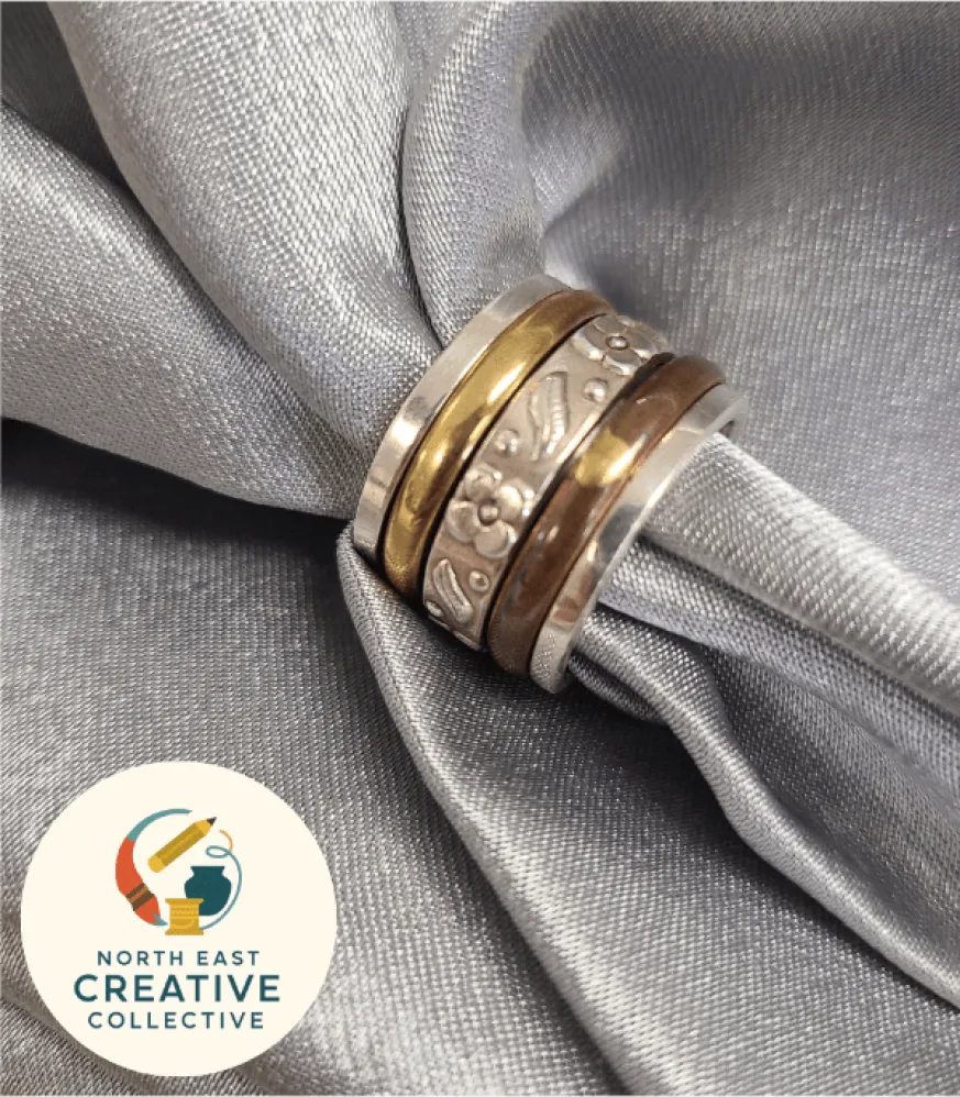 Ring made on Silversmithing Course