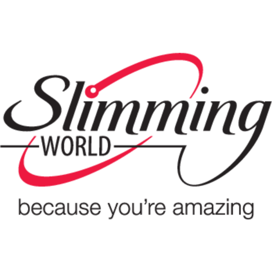 Slimming world logo with the phrase "because you're amazing" 
