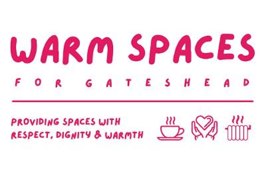 Warm spaces logo with the description "[providing spaces with respect, dignity and warmth"