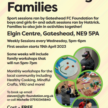 Active Through Families - Including physical activity, games, cooking