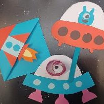 Saturday Craft Club: Aliens at Blaydon Library