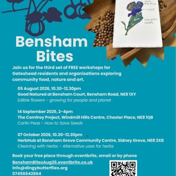 Bensham Bites workshop invite