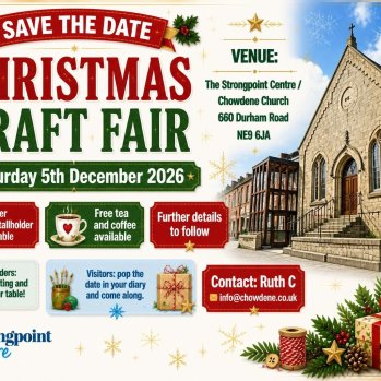 Strongpoint Centre Christmas Craft Fair 5th December 2026