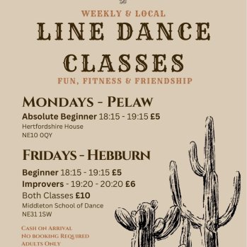 Line Dancing Classes with River