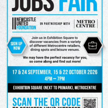 Metrocentre Jobs Fair 2026