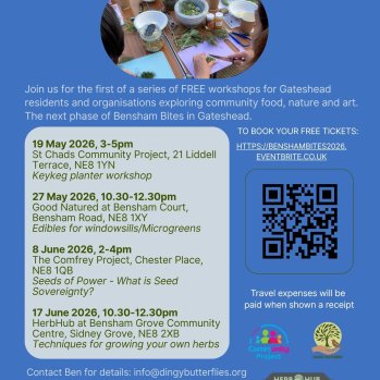 Bensham Bites workshop flyer