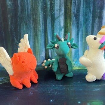 Mythical Clay Creatures