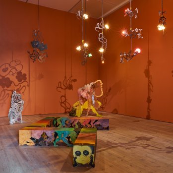 An edited images of children partaking in drawing and art activities and a young boy riding his bike with the text that says 'Make, Play, Create & Do' and it says October half term at the top and says 25 Oct-2 Nov  