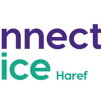 Logo reading - Connected Voice Haref