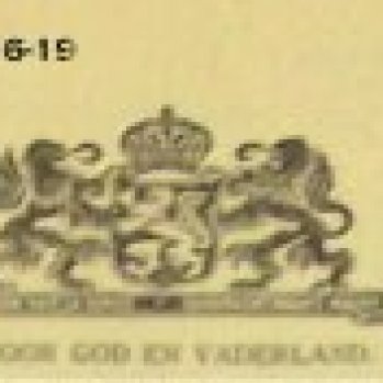 Masthead of an old Belgian Newspaper