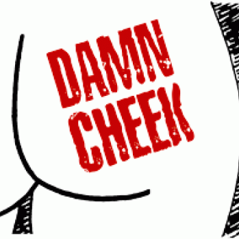 The word in Red: Damn Cheek