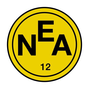 logo with the leters N, E and A