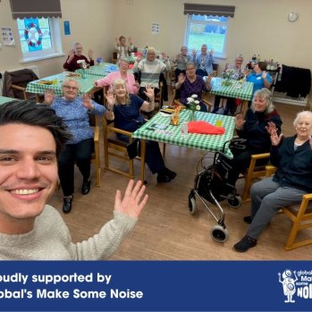 TEAMS AND BENSHAM COMMUNITY CARE RECEIVES £35,637 FROM GLOBAL’S MAKE SOME NOISE